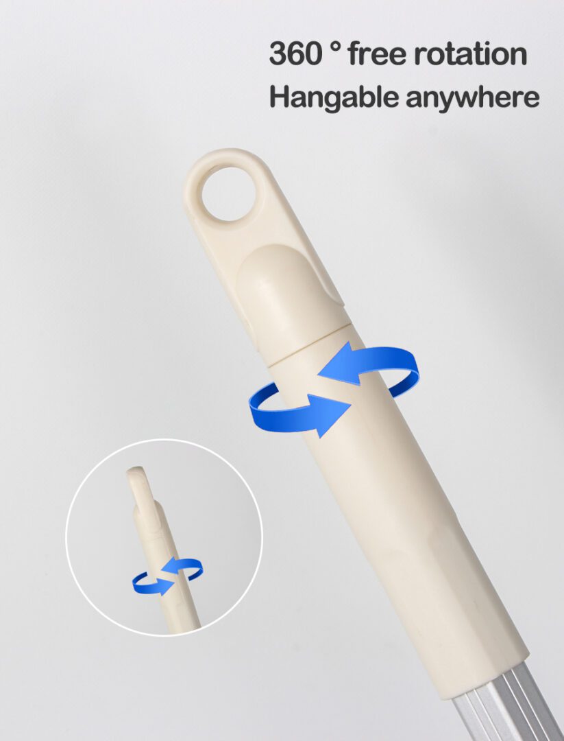 Rotating hanging loop on the Aodi Q1 mop handle