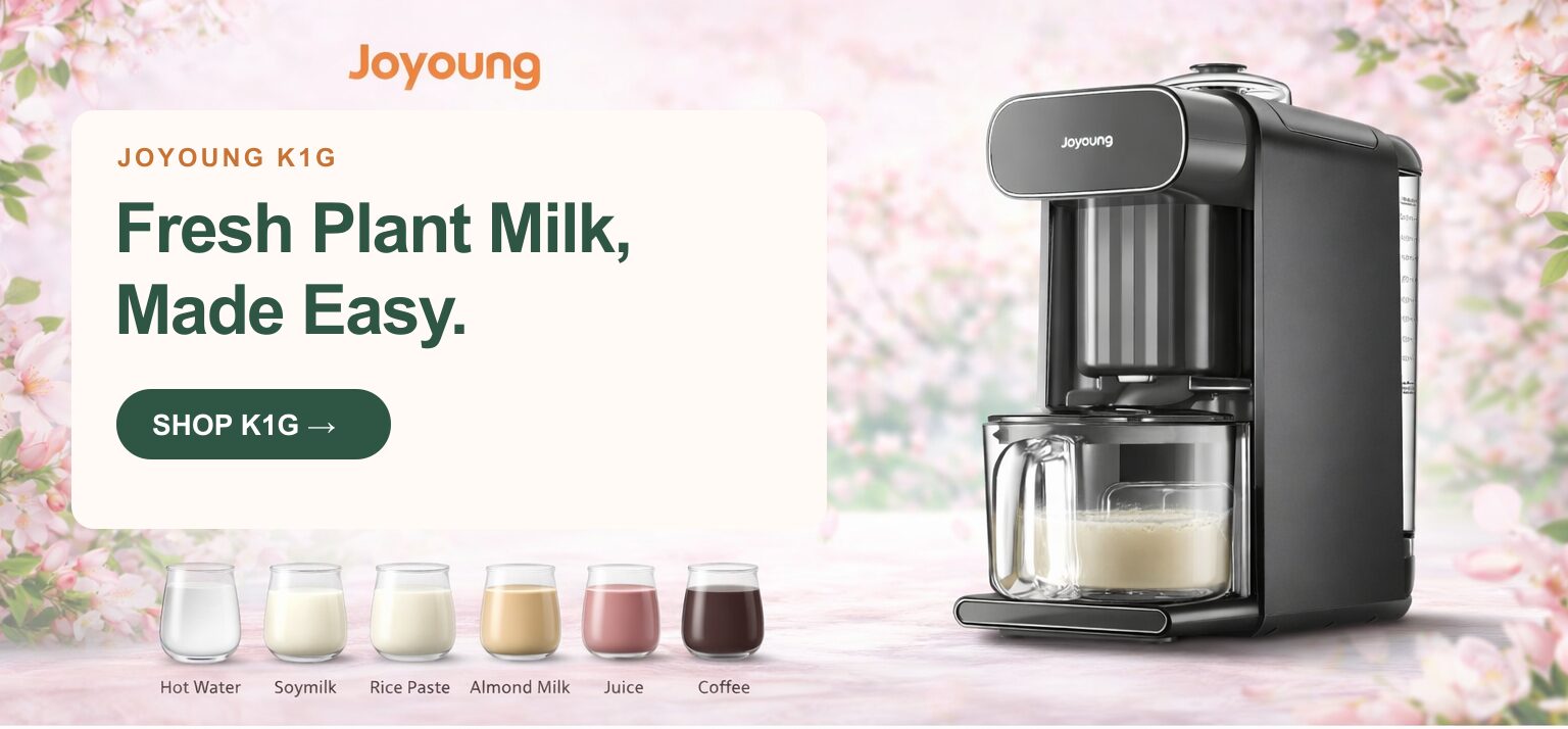 Joyoung K1G – Fresh Plant Milk, Made Easy